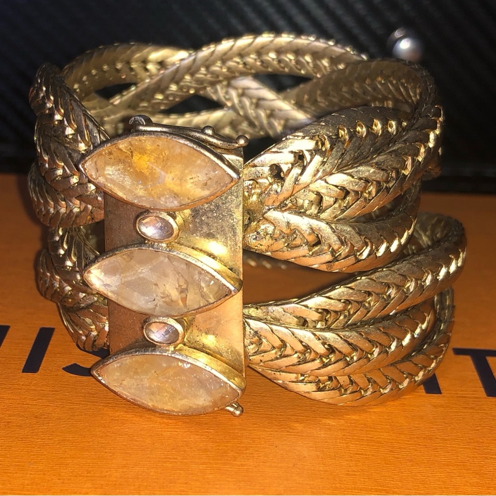 Vintage Kenneth Cole Vintage weave bracelet cuff